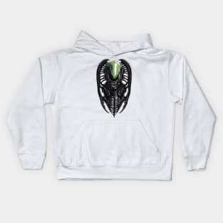 The green Xenomorph Kids Hoodie